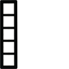 HAGER - Peitelevy Q.7 - 5-os. lasi MUS