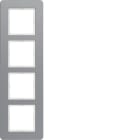 HAGER - Peitelevy Q.7 - 4-os. Alu hiekkapuh.