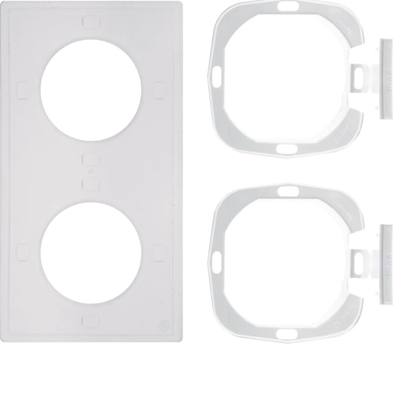 HAGER - Tiivistesarja S.1 - 2-os. IP44 kauluksella