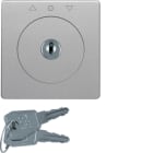 HAGER - Keskiölevy Q.1/Q.3 - kytk. 385103/385203 ALU