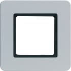 HAGER - Peitelevy Q.7 - 1os. LED-valomod. ALU