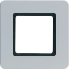 HAGER - Peitelevy Q.7 - 1os. LED-valomod. ALU