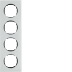 HAGER - Peitelevy R.3 - 4os. ohutr. lasi VAL