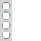 HAGER - Peitelevy R.3 - 4os. ohutr. lasi VAL