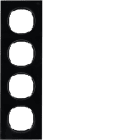 HAGER - Peitelevy R.3 - 4os. ohutr. lasi MUS