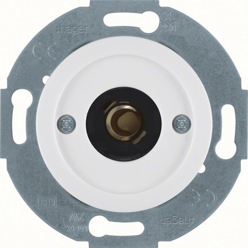 HAGER - Painike - 1s/2A 250VAC E10 UR VAL