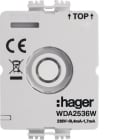 HAGER - Merkkilamppu - Kytk./pain. 0.4mA/230V