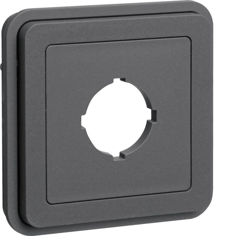 HAGER - Keskiölevy - mv/kytk. Ø22mm IP55 har