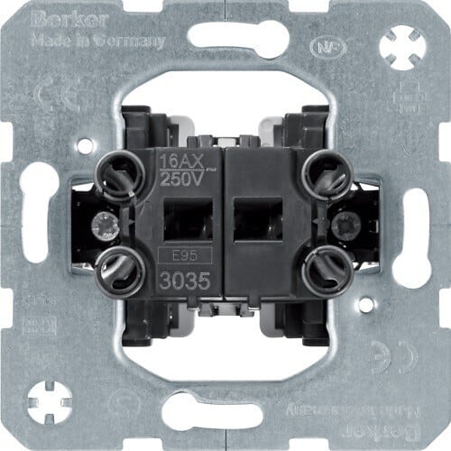 HAGER - Kytkin - 5/16A/250V UJ 0X