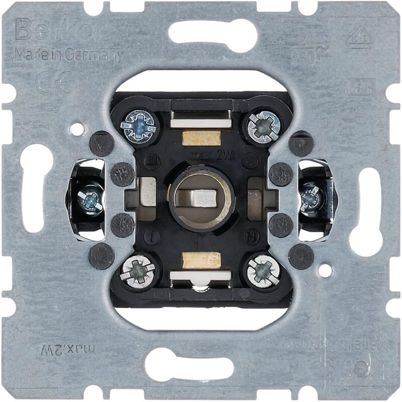 HAGER - Painike - 2/2A/250V mv E10 RU