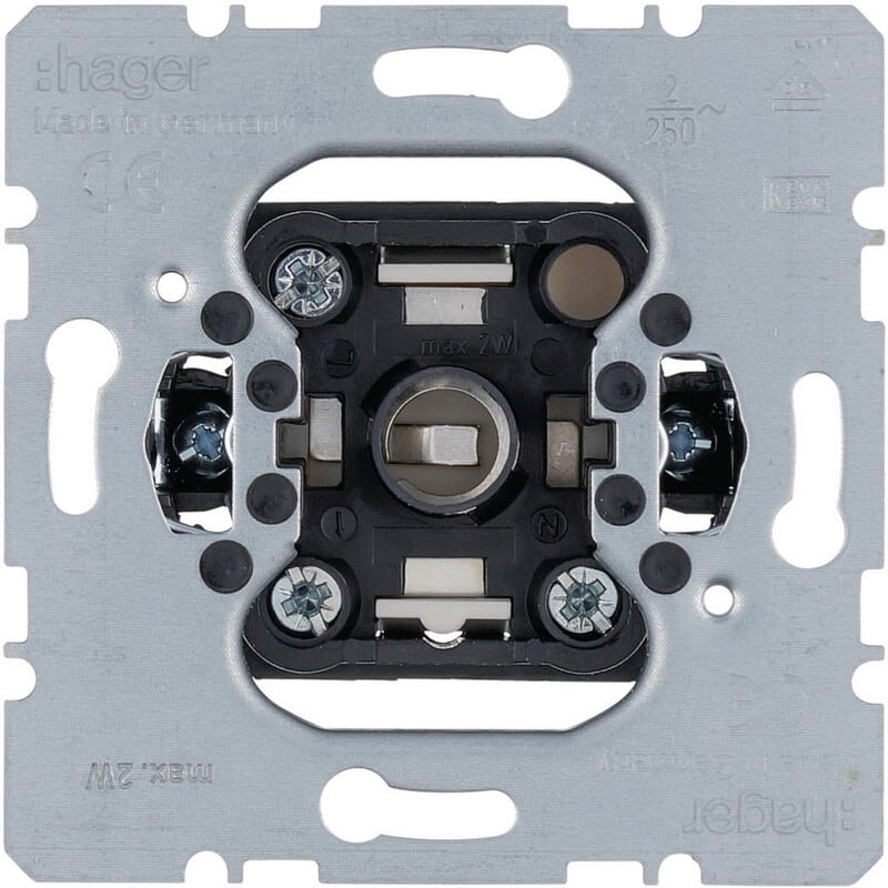 HAGER - Painike - 1/2A/250V mv E10 RU