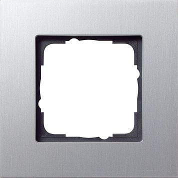 GIRA - Peitelevy 1 os. Anodisoitu ALU - Gira Esprit