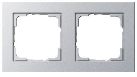 GIRA - Peitelevy 2 os. ALU - Gira E2