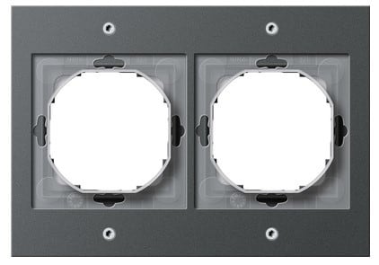 GIRA - Peitelevy Ulkok. 2 os. ANT - Gira TX-44