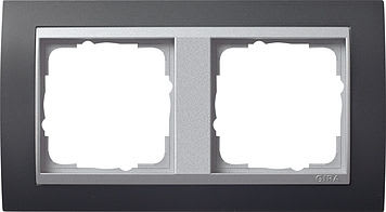 GIRA - Peitelevy - GIRA 2 os. ANT/ALU