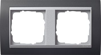 GIRA - Peitelevy - GIRA 2 os. ANT/ALU