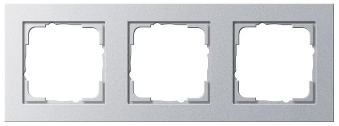 GIRA - Peitelevy 3 os. ALU - Gira E2