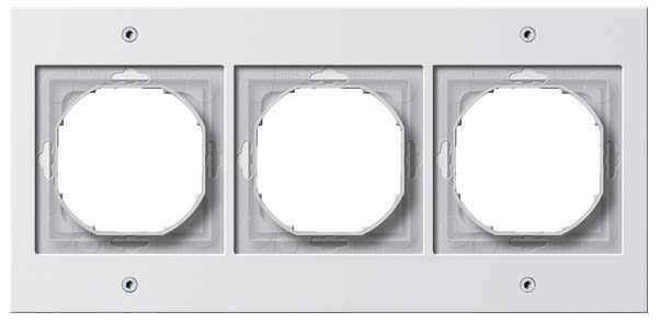 GIRA - Peitelevy Ulkok. 3 os. VAL - Gira TX-44