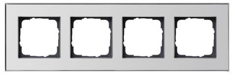 GIRA - Peitelevy 4 os. Kromi - Gira Esprit