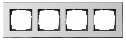 GIRA - Peitelevy 4 os. Kromi - Gira Esprit