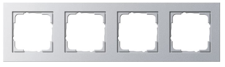 GIRA - Peitelevy 4 os. ALU - Gira E2