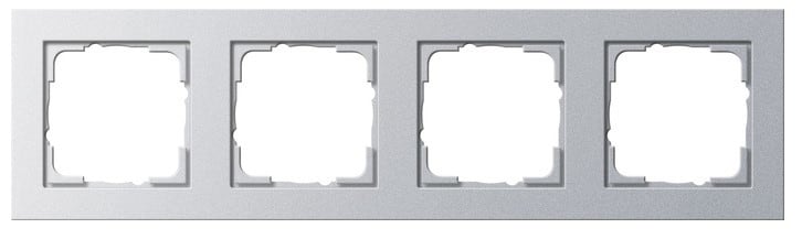 GIRA - Peitelevy 4 os. ALU - Gira E2