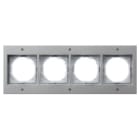 GIRA - Peitelevy Ulkok. 4 os. ALU - Gira TX-44