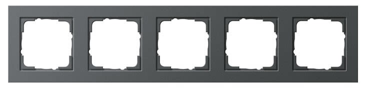 GIRA - Peitelevy 5 os. Antrasiitti - Gira E2