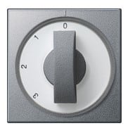 GIRA - nupilla 3 asent. kytk. ALU - Gira Päällyskuori