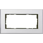 GIRA - Peitelevy Kaksoireikä Kromi - Gira Esprit