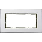 GIRA - Peitelevy Kaksoireikä Kromi - Gira Esprit