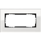 GIRA - Peitel. Kaksois Lasi Valkoinen - Gira Esprit