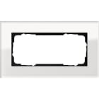 GIRA - Peitel. Kaksois Lasi Valkoinen - Gira Esprit