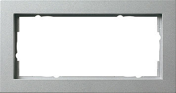 GIRA - Peitelevy kaksoisreikä ALU - Gira E2