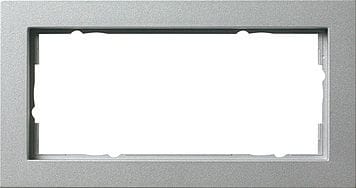 GIRA - Peitelevy kaksoisreikä ALU - Gira E2