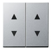 GIRA - 2os. Nuoli symboleilla ALU - Gira Vipu system 55