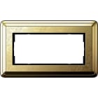 GIRA - Tupla-aukko art messinki - Peitelevy ClassiX ART