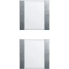 GIRA - Painike System 55 - 1+1-os. MK System 55 kirkas/AL