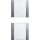 GIRA - Painike System 55 - 1+1-os. MK System 55 kirkas/AL