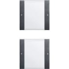 GIRA - Painike System 55 - 1+1-os. MK System 55 kirkas/AN