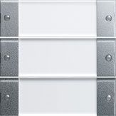 GIRA - Painike System 55 - 3-os MK System 55 kirkas/ALU