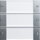 GIRA - Painike System 55 - 3-os MK System 55 kirkas/ALU