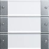 GIRA - Painike System 55 - 3-os MK System 55 kirkas/ALU