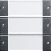 GIRA - Painike System 55 - 3-os MK System 55 kirkas/ANT