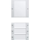 GIRA - Painike System 55 - 1+3-os. MK System 55 kirkas/VA