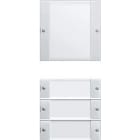 GIRA - Painike System 55 - 1+3-os. MK System 55 kirkas/VA