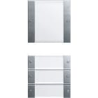 GIRA - Painike System 55 - 1+3-os. MK System 55 kirkas/AL