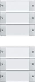 GIRA - Painike System 55 - 3+3-os. MK System 55 kirkas/VA