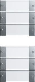 GIRA - Painike System 55 - 3+3-os. MK System 55 kirkas/AL