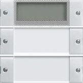 GIRA - Painike System 55 - 2-os. PLUS System 55 kirkas/VA